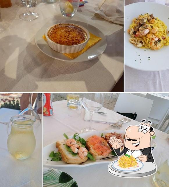 Spaghetti alla carbonara al Ristorante Eugenio