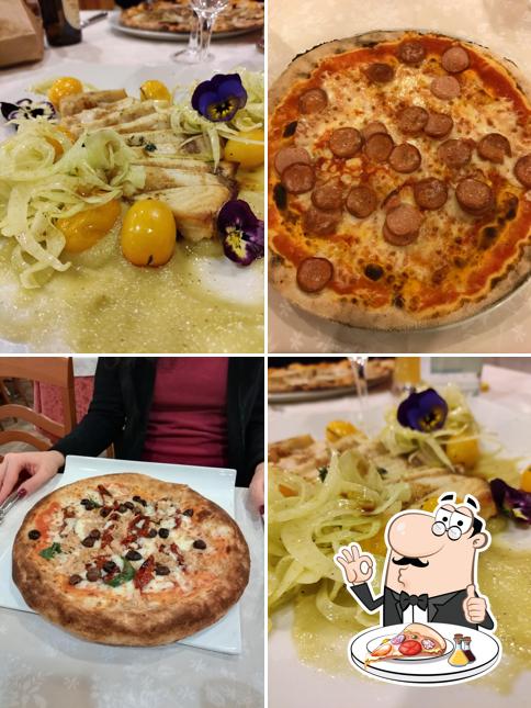 A Ristorante Pizzeria Ezzelino, puoi prenderti una bella pizza
