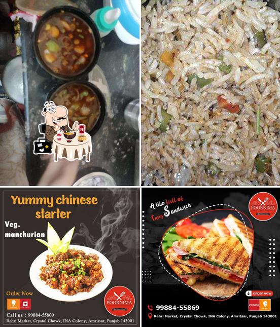 Meals at Poornima Chinese Food