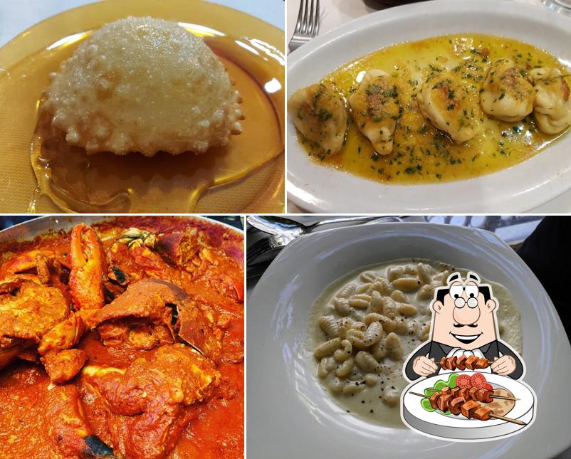 Platti al La Locanda del Sardo