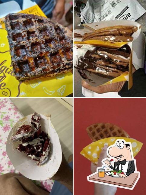 Food at The Belgian Waffle Co