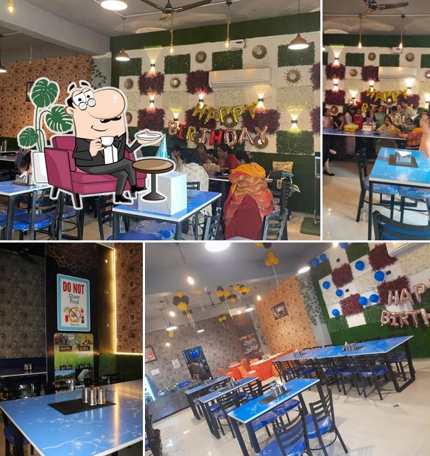 The interior of K.D's Buffet Restaurant - pure veg Restaurant