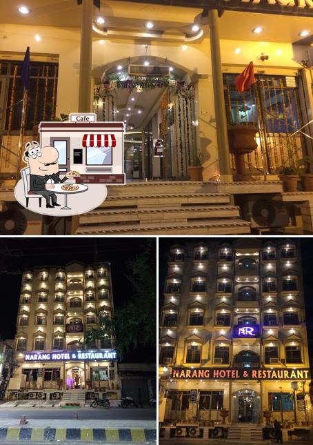 You can get some fresh air at the outside area of Narang Hotel & Restaurant