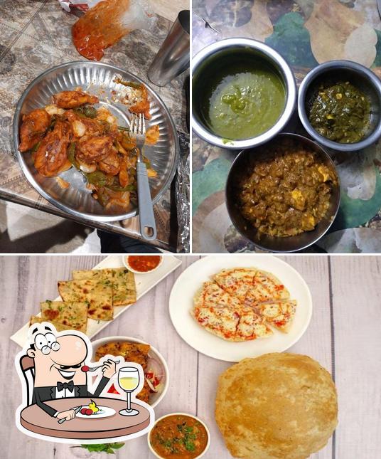 Food at New Little Hut Family Restaurant