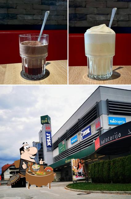 Dai un’occhiata alla foto che presenta la cibo e esterno di Kafetarija