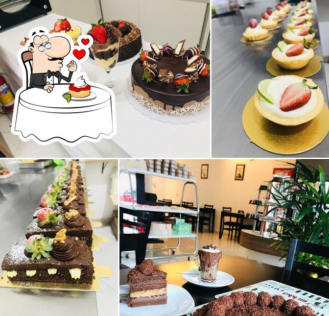 Peça uma das opções doces