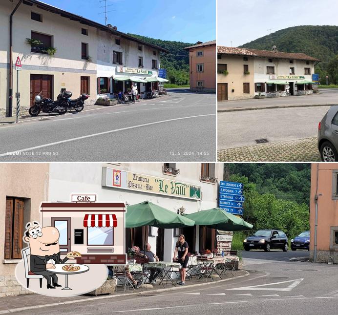 Gli esterni di Le Valli di Lenisa Dino/Restavracija Le Valli