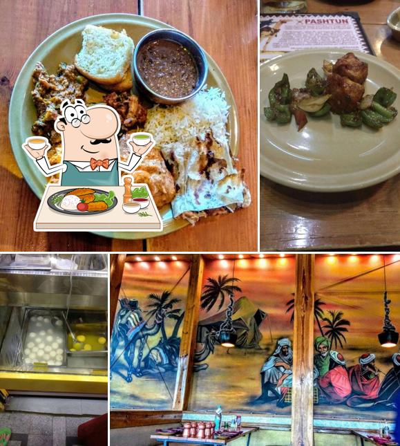 Food at Pashtun (Elante Mall)