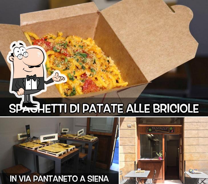 Dai un’occhiata alla foto che presenta la interni e pizza di Pastazuf e non solo