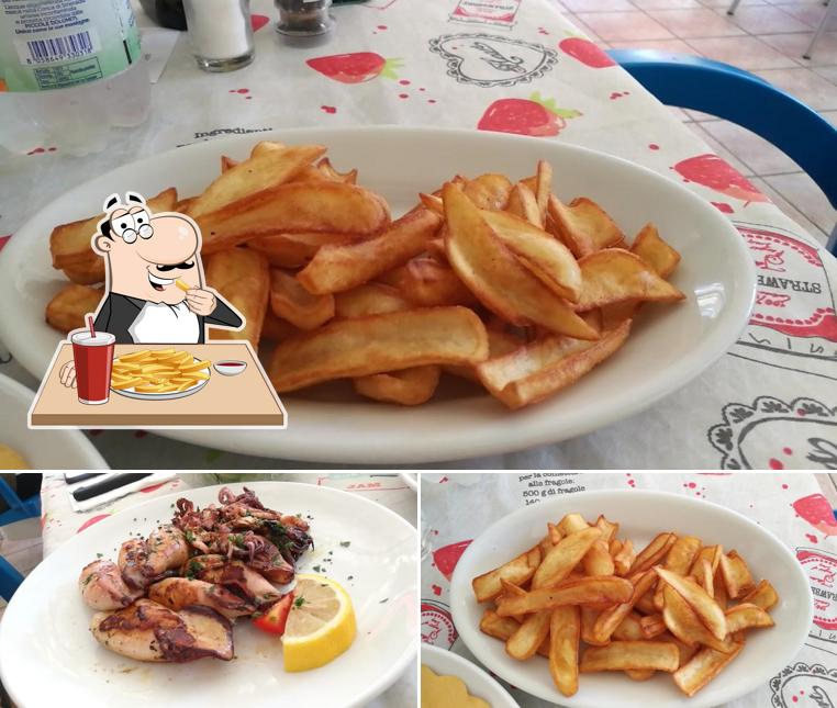 Patatine fritte al Ristorante Pizzeria Campeggio San Bartolomeo