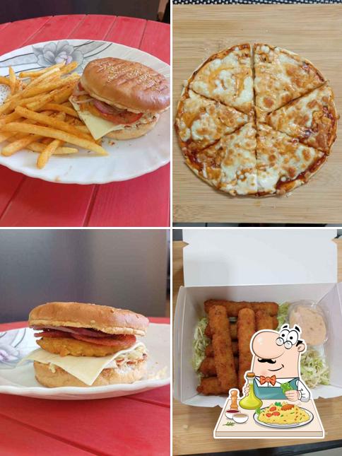 Food at Spice Burgers