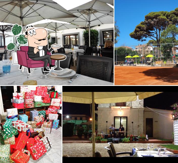 Gli interni di Sporting Club Santa Marinella