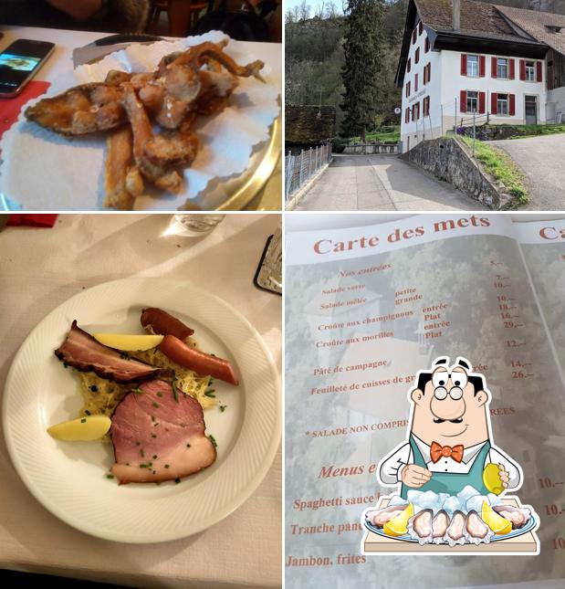 Prova la cucina di mare a Restaurant du Vorbourg