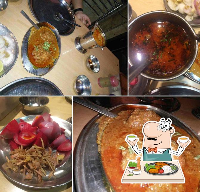 Food at Shakahari Restaurant