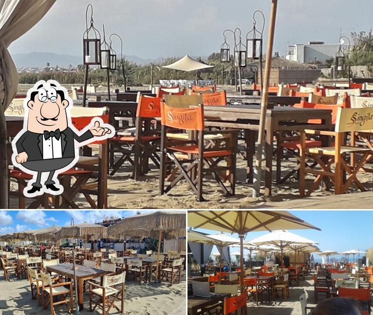 Siediti a un tavolo di Singita Miracle Beach