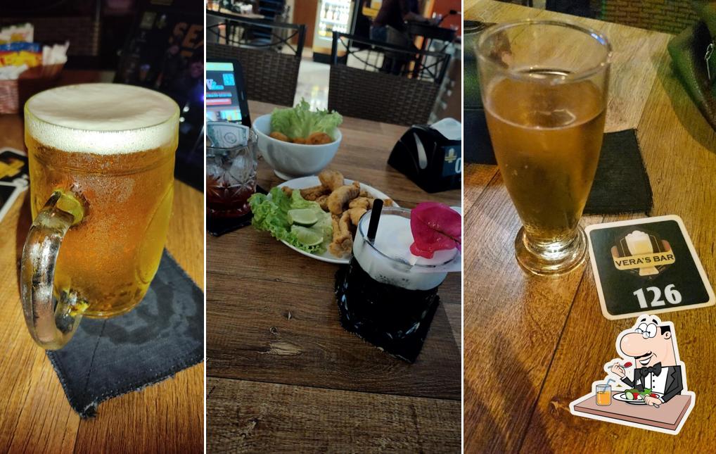 Platos en Vera's Bar