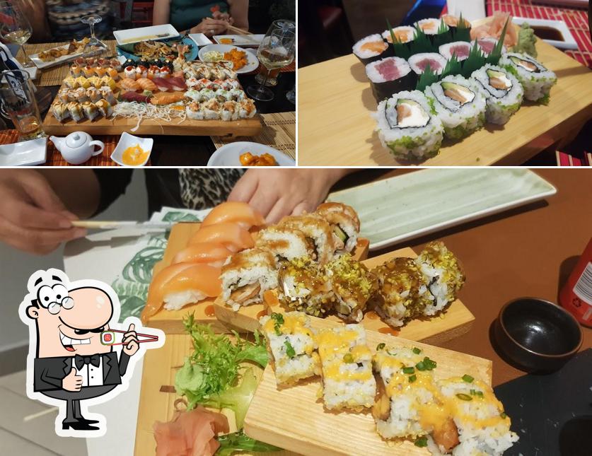 Il sushi è il cibo tradizionale della cucina giapponese