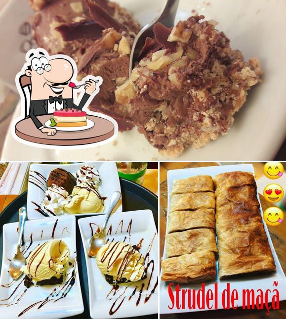 Florbela provê uma escolha de pratos doces
