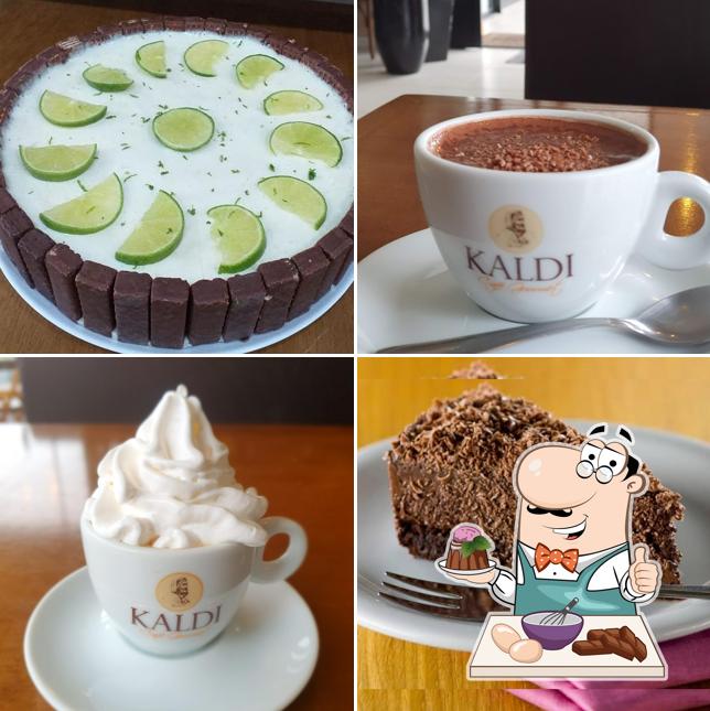 Não esqueça de experimentar uma sobremesa no Espaço Café