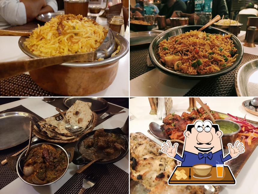 Food at Hindustan's Chulha Chowka