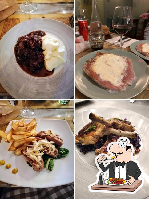 Platti al Hostaria San Carlino