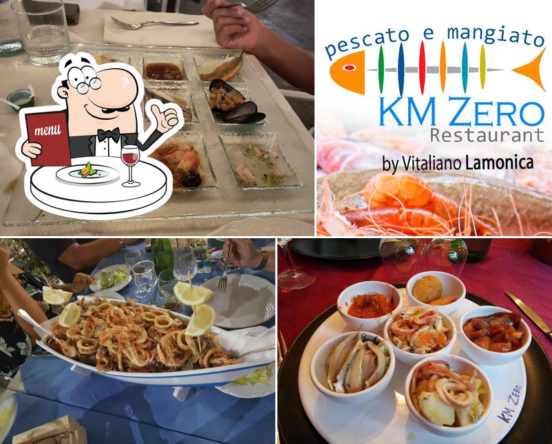 Cibo al Ristorante Km Zero Catanzaro