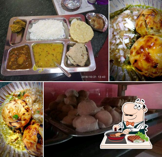 Get meat meals at Om Sweets and Namkeen