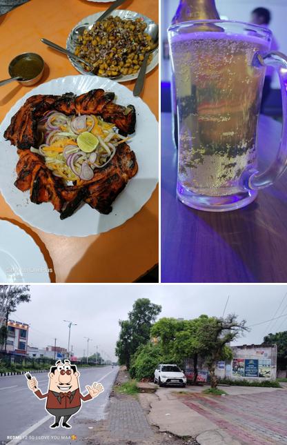 The restaurant's food and exterior