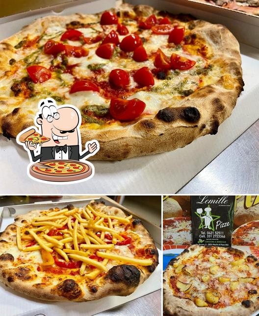 Ordina tra le molte varianti di pizza