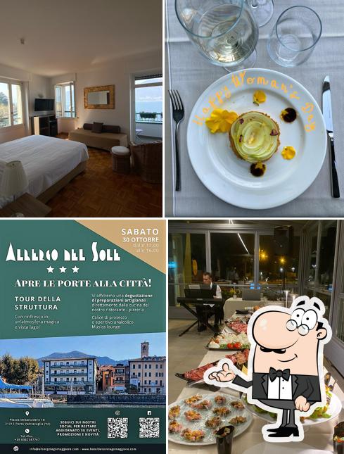 Gli interni di Albergo del Sole