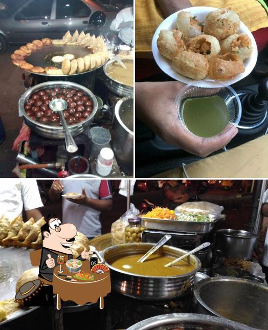 Food at K.S.L Agra Chaat