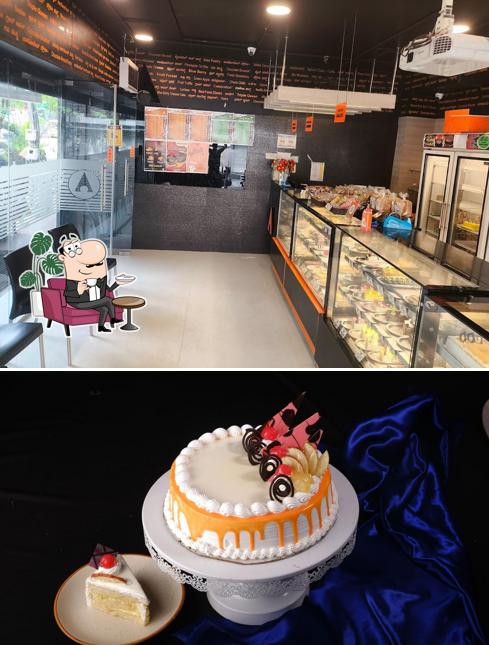 The interior of Amma's Pastries New Jayanagar