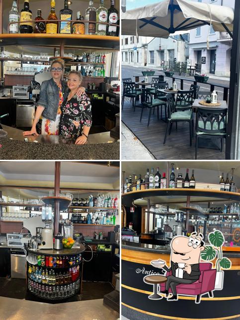 Gli interni di Antico Caffè Trieste