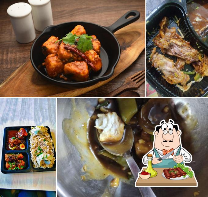 Baby back ribs at Cafe R Dine