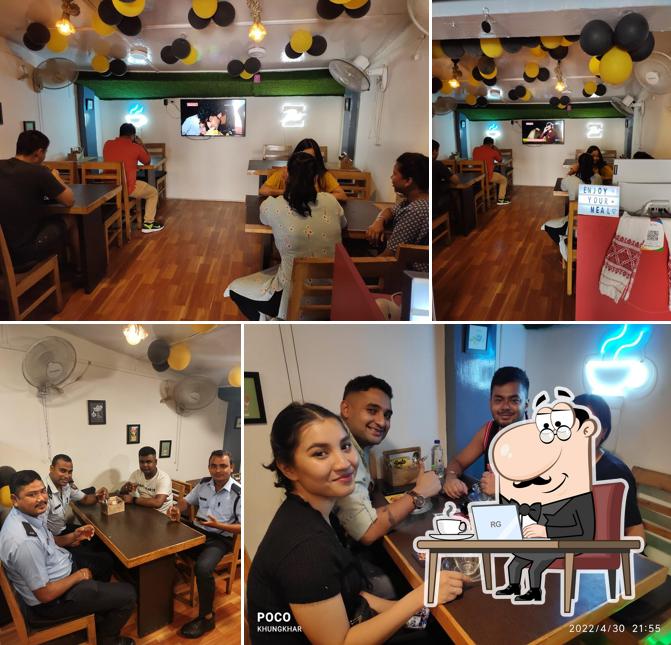 The interior of KOKAI TEA FALAFEL ROLLS