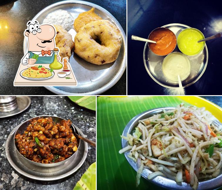 Meals at Sri Mu Saravana Bhavan