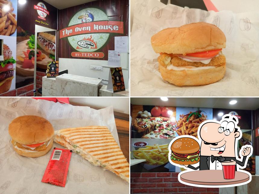 Get a burger at The Oven House