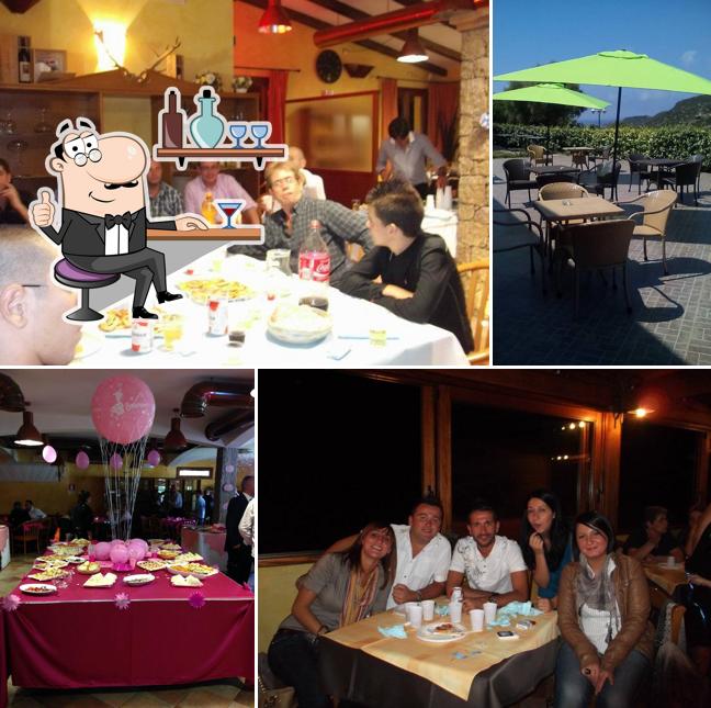 Gli interni di Ristorante-Pizzeria Lu Saligiu