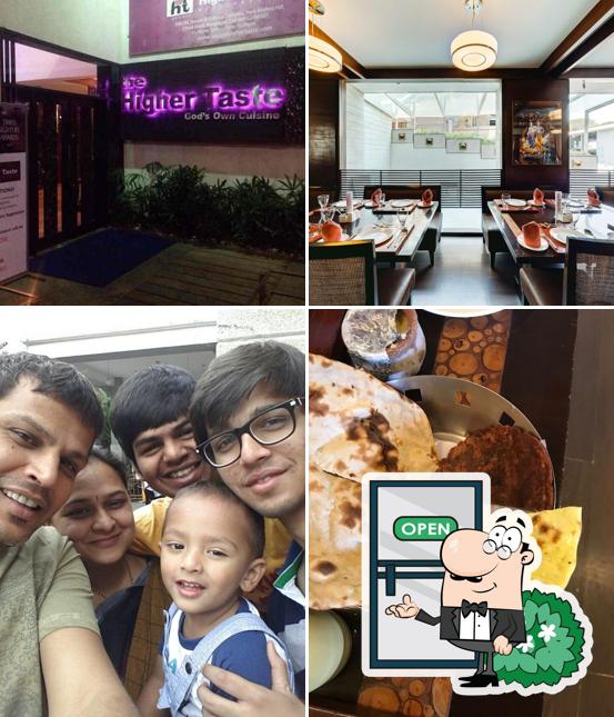 Check out how The Higher Taste Restaurant looks outside