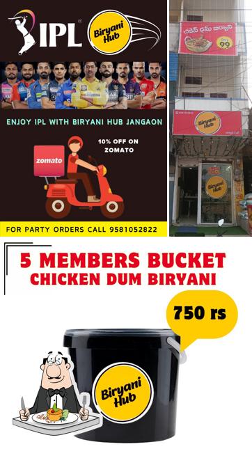 Food at Biryani Hub