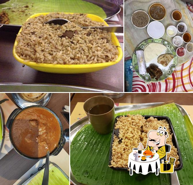 Meals at Dindigul Thalappakatti