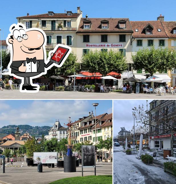 Gli esterni di Hostellerie de Genève
