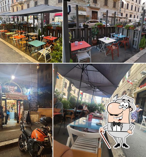 Guarda gli esterni di Pizzeria Acqua & Farina