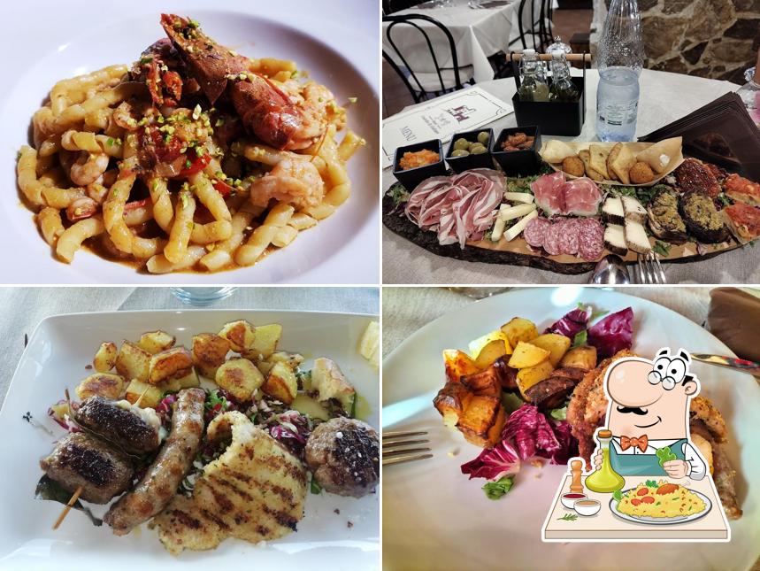 Cibo al Hotel Ristorante Castello di Giuliano