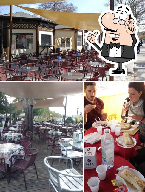 Gli interni di Il re del gelato