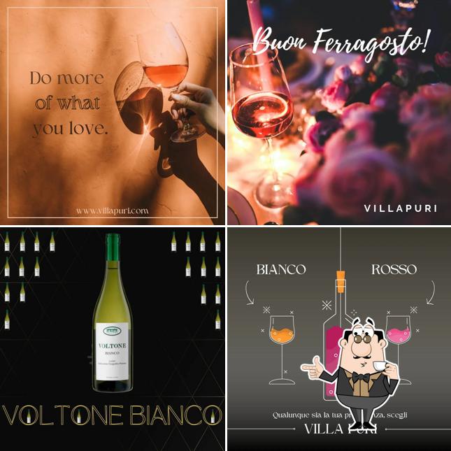 Villa Puri A Rl propone un'ampia selezione di drink