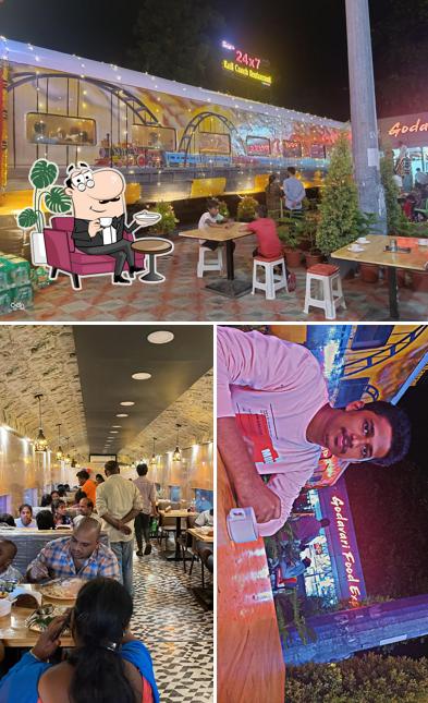 The interior of Rail Coach Restaurant