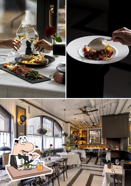 La foto della cibo e interni di Auberge de Vandœuvres
