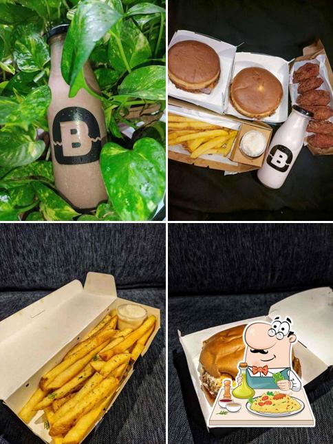 Food at B Burger Vashi