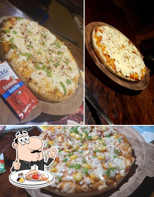 At Cafe creme, you can order pizza